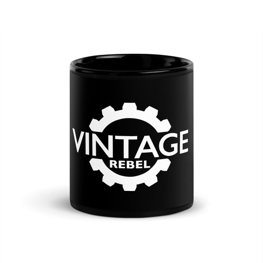 Vintage Rebel glossy mug black