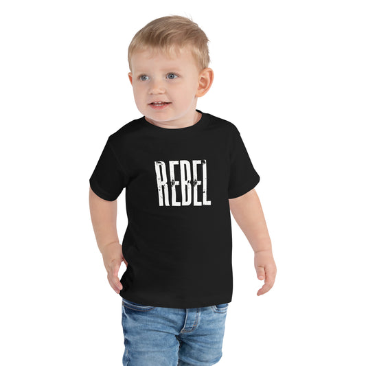 Rebel Toddler Short Sleeve Tee Black