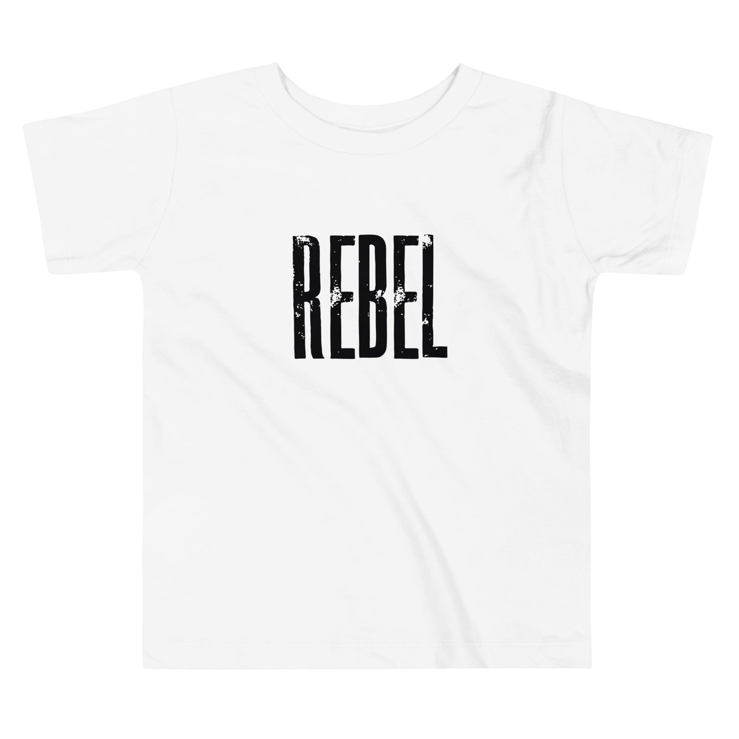 Rebel Toddler Short Sleeve Tee White