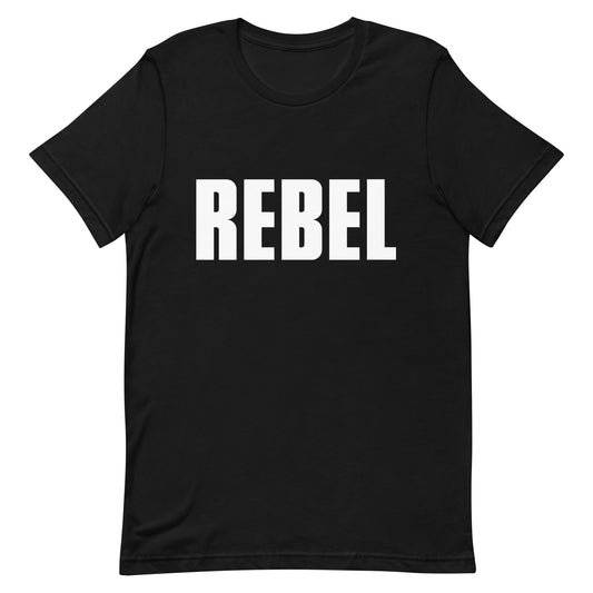 Vintage Rebel Rebel One Tee Shirt Black