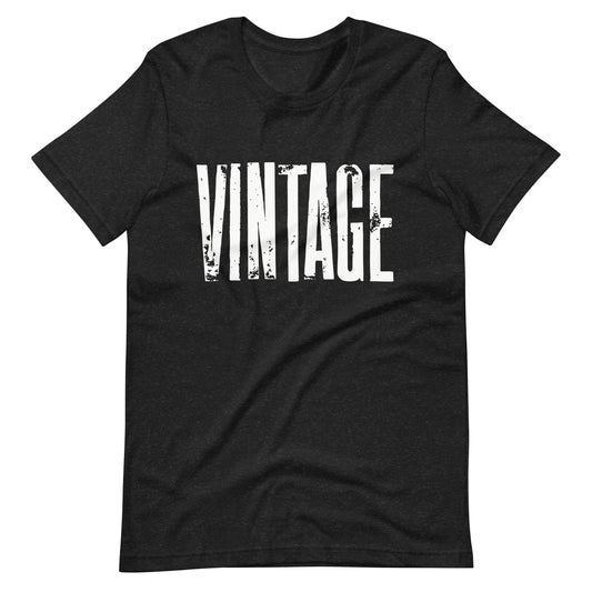 Vintage Distressed t-Shirt in Black