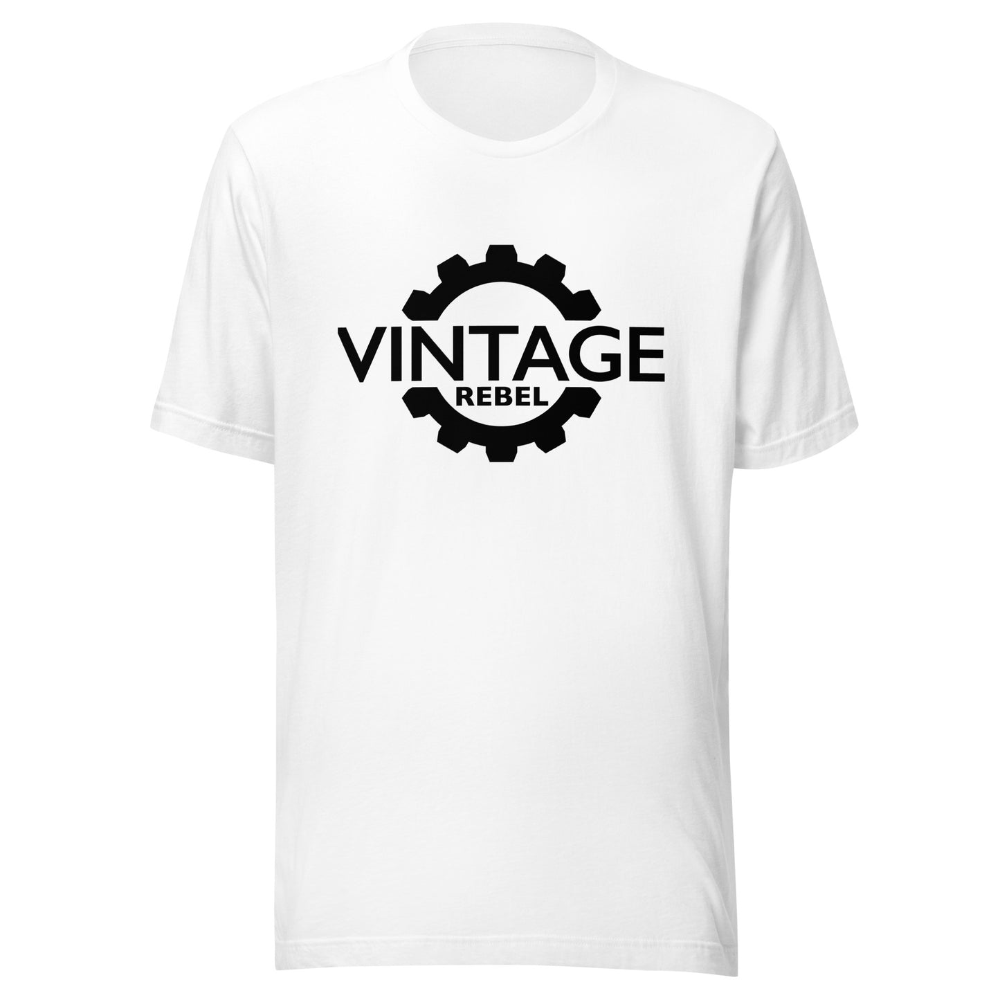 Vintage Rebel tee white