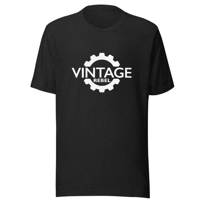 Vintage Rebel tee black