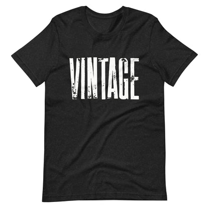Vintage Distressed t-Shirt in Black