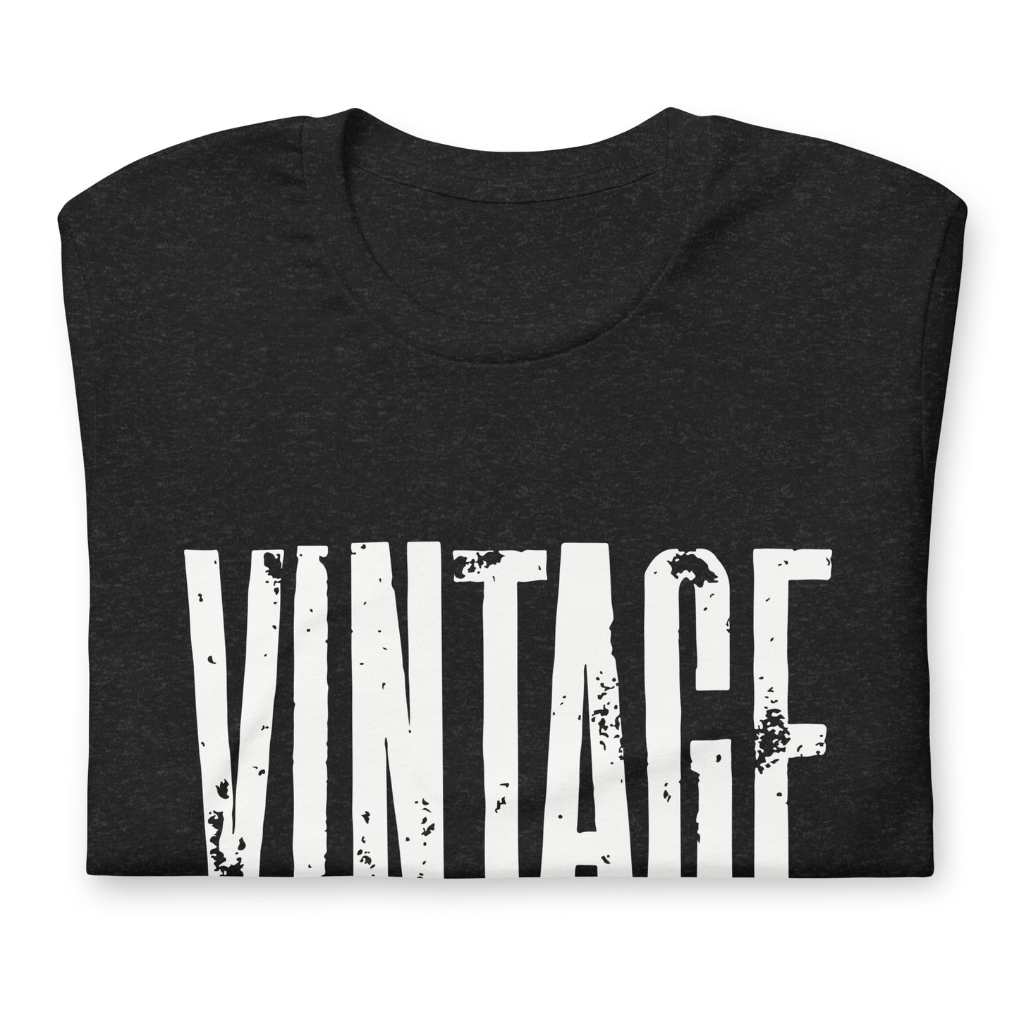 Vintage Distressed t-Shirt in Black