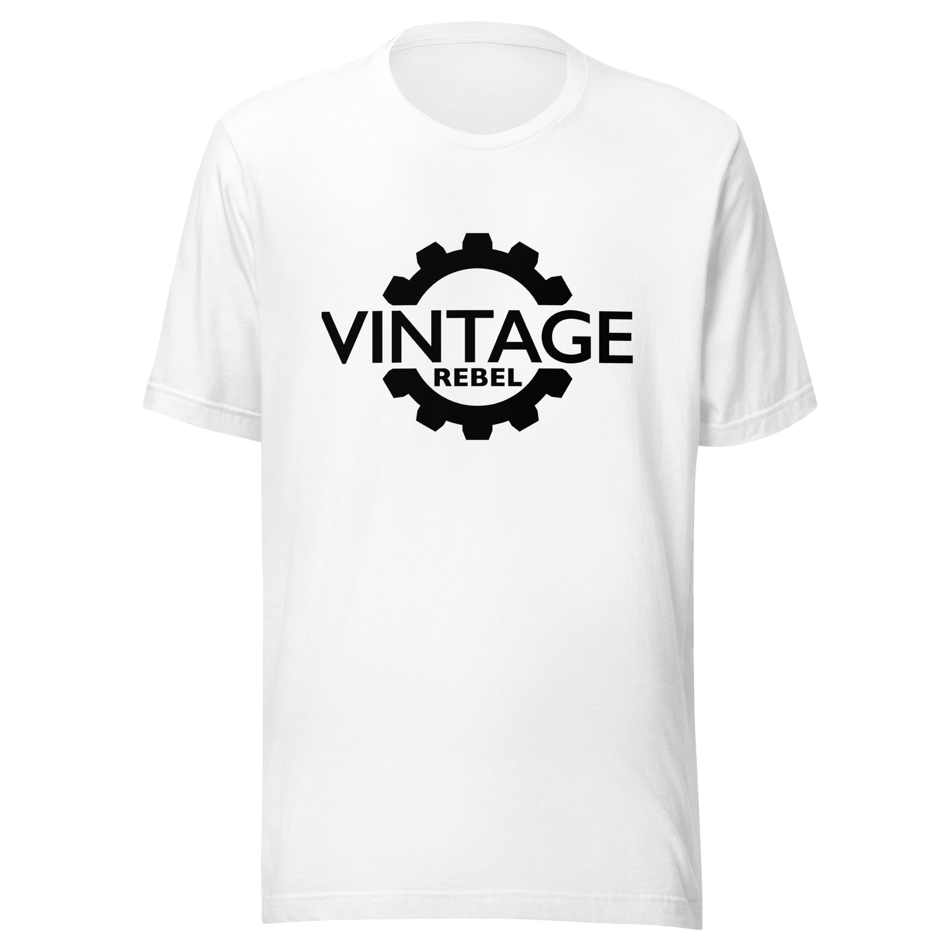 Vintage Rebel tee white