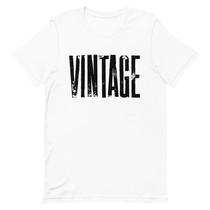 Vintage Distressed Tee Shirt White