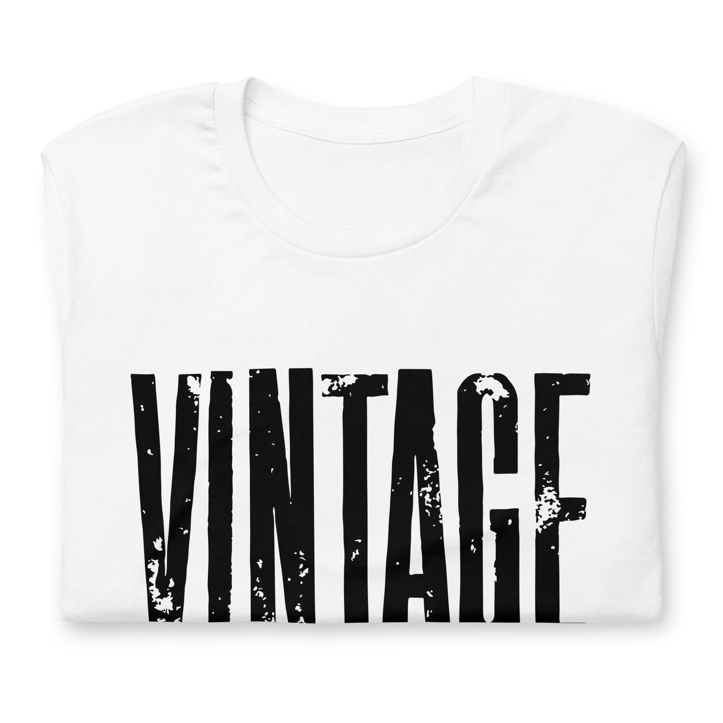 Vintage Distressed Tee Shirt White