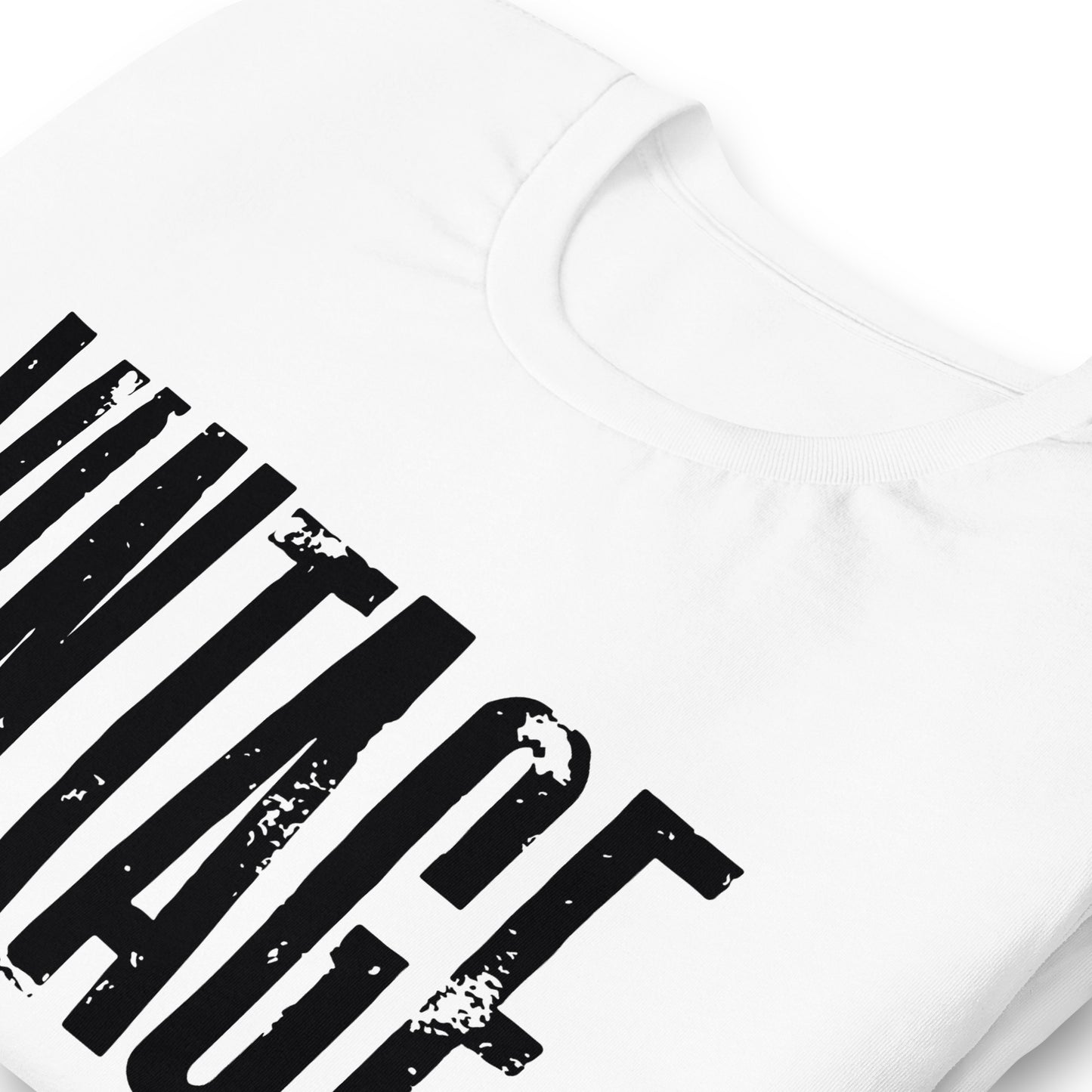 Vintage Distressed Tee Shirt White