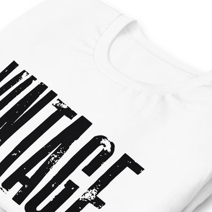 Vintage Distressed Tee Shirt White